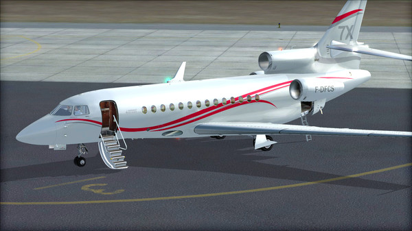 Скриншот из FSX Steam Edition: Falcon 7X Add-On