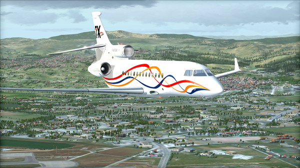 Скриншот из FSX Steam Edition: Falcon 7X Add-On