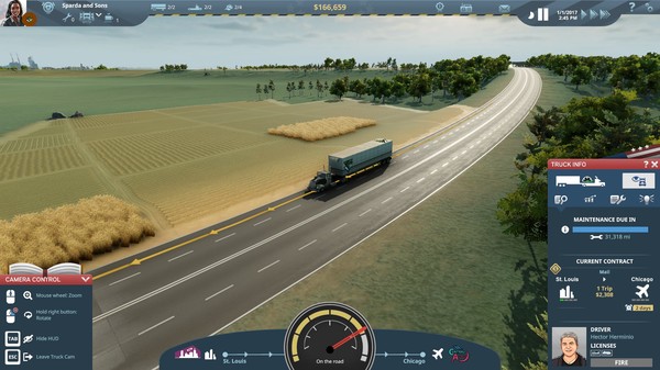 Скриншот из TransRoad: USA