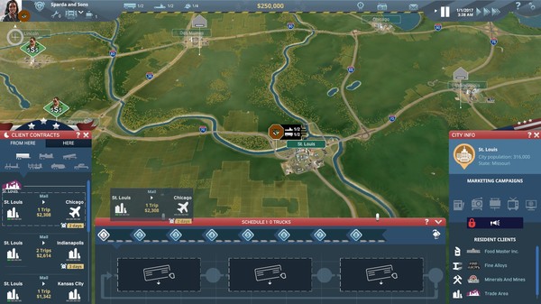 Скриншот из TransRoad: USA