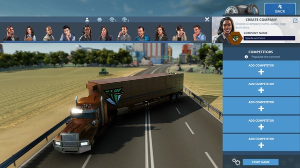 Скриншот из TransRoad: USA
