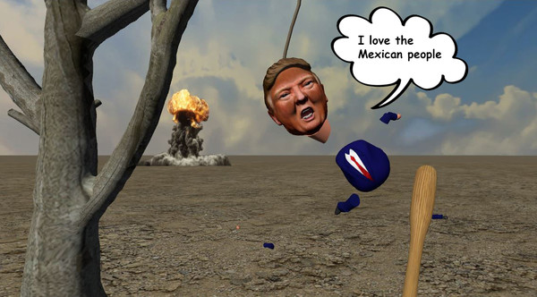 Скриншот из TrumPiñata