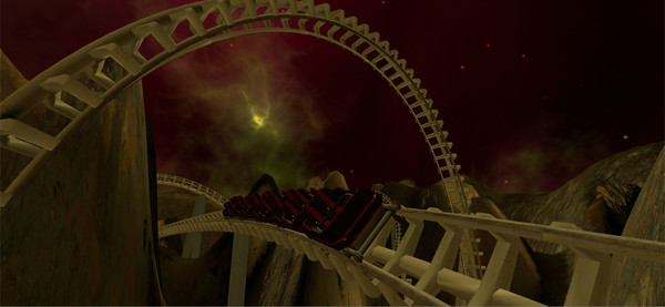 Скриншот из Ancient VR coaster
