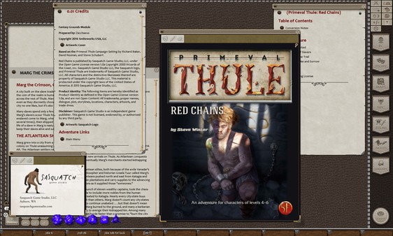 Скриншот из Fantasy Grounds - 5E: Primeval Thule: Red Chains