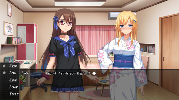Скриншот из Visual Novel Maker