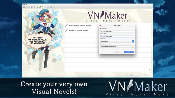 Visual Novel Maker