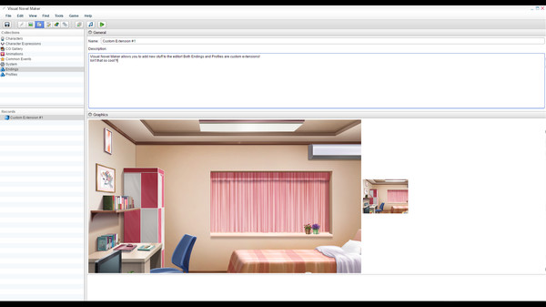 Visual Novel Maker screenshot