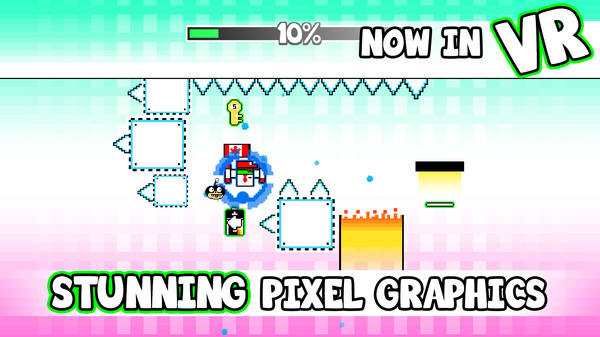 Dashy Square VR game for Linux 1