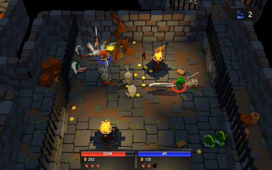 Скриншот из Deep Dark Dungeon