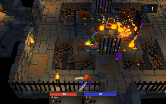 Deep Dark Dungeonfor windows and Linux 1