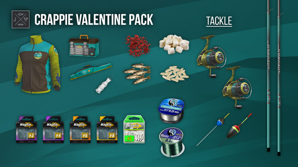 Скриншот из Fishing Planet: Crappie Valentine Pack