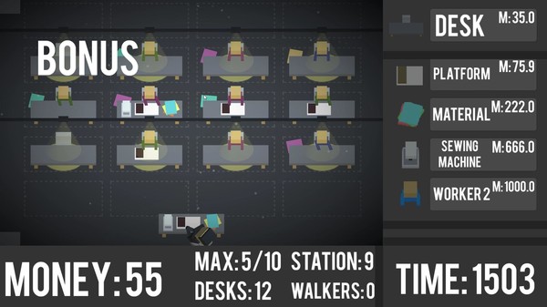 Скриншот из SweatShop