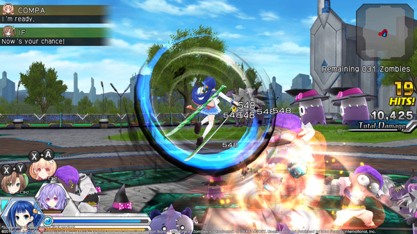 MegaTagmension Blanc + Neptune VS Zombies (Neptunia) image