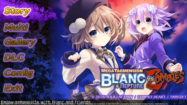 MegaTagmension Blanc + Neptune VS Zombies (Neptunia) game for Linux 1