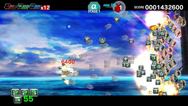 Скриншот из DARIUSBURST Chronicle Saviours - ketsui