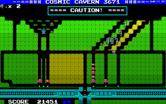 Cosmic Cavern 3671　　宇宙最大の地底最大の作戦 game for windows Pc 1