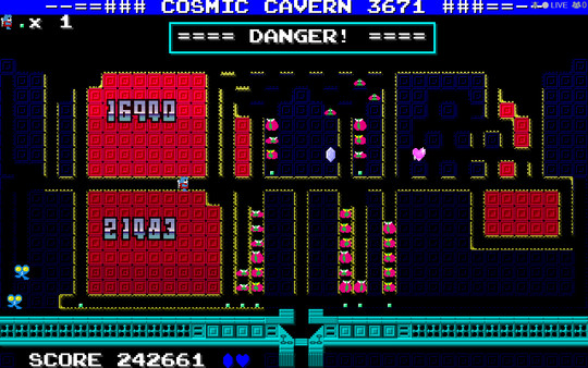 Cosmic Cavern 3671　　宇宙最大の地底最大の作戦 for linux