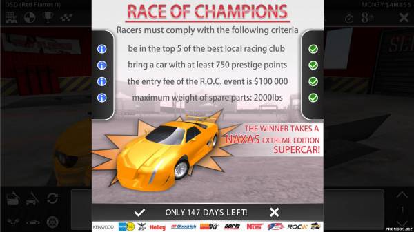 Скриншот из Street Legal Racing: Redline v2.3.1