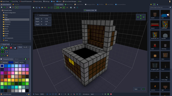 RPG in a Box game for Linux 1