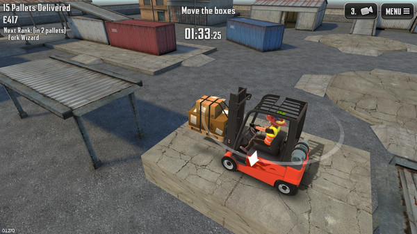 Скриншот из Extreme Forklifting 2