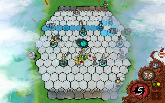 Скриншот из Ortus Arena, online strategy board game