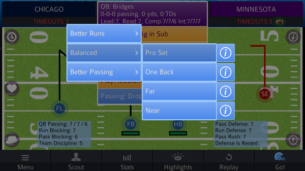 Скриншот из Pro Strategy Football 2016