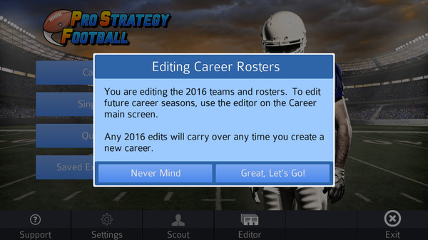 Pro Strategy Football 2016 game for windows Pc 1