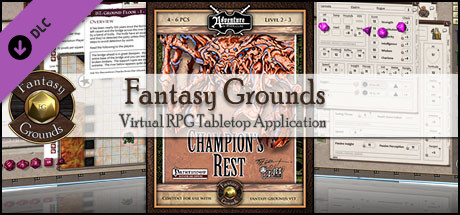 Fantasy Grounds - A03: Champion's Rest (PFRPG) cover art