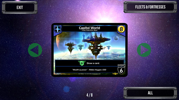 Скриншот из Star Realms - Fleets and Fortresses