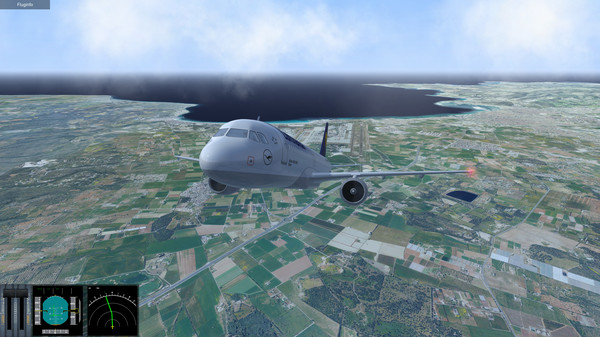 Скриншот из Urlaubsflug Simulator – Holiday Flight Simulator