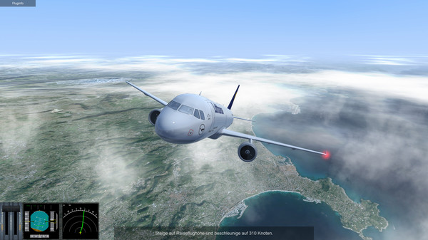 Скриншот из Urlaubsflug Simulator – Holiday Flight Simulator