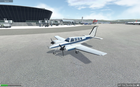 Скриншот из Urlaubsflug Simulator – Holiday Flight Simulator