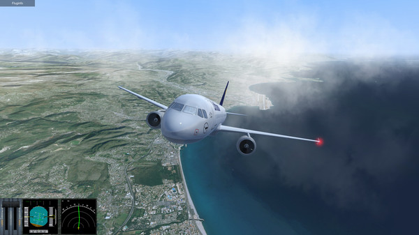 Скриншот из Urlaubsflug Simulator – Holiday Flight Simulator