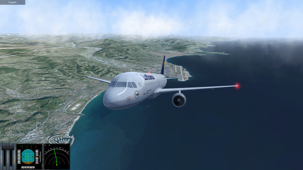 Скриншот из Urlaubsflug Simulator – Holiday Flight Simulator