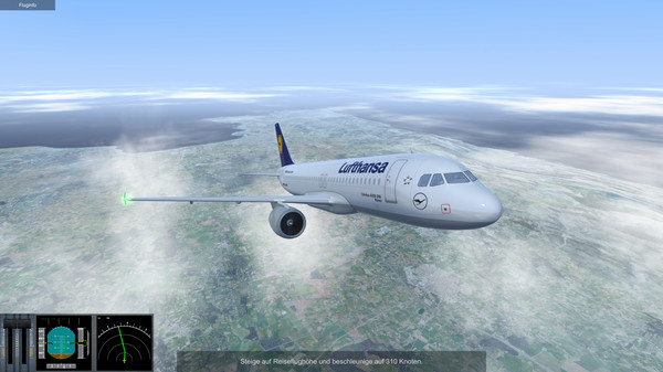 Скриншот из Urlaubsflug Simulator – Holiday Flight Simulator