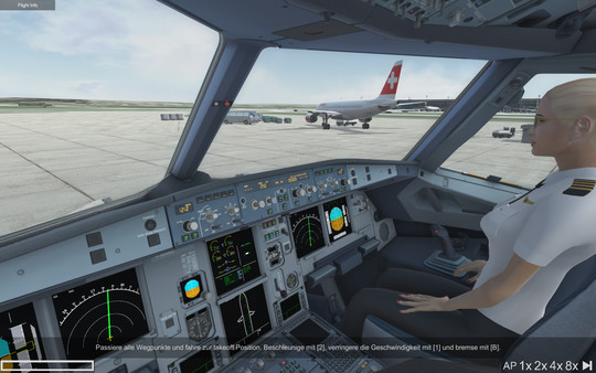 Скриншот из Urlaubsflug Simulator – Holiday Flight Simulator