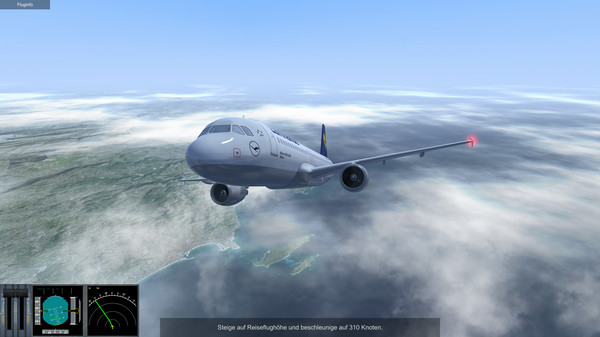Скриншот из Urlaubsflug Simulator – Holiday Flight Simulator