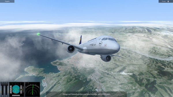 Скриншот из Urlaubsflug Simulator – Holiday Flight Simulator