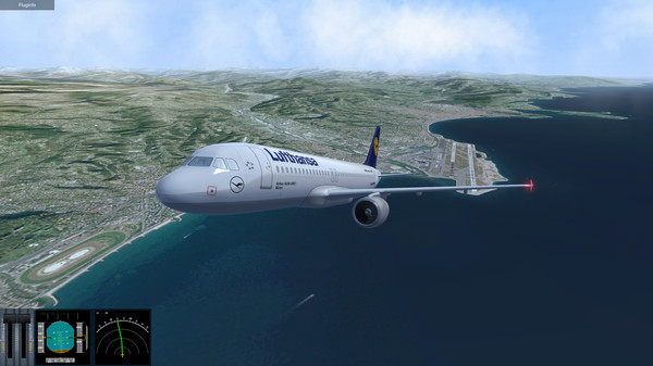 Скриншот из Urlaubsflug Simulator – Holiday Flight Simulator