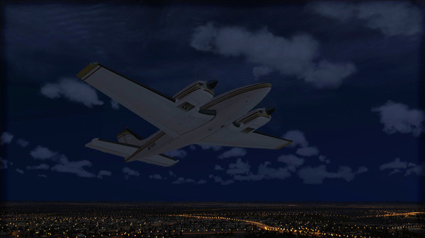 Скриншот из FSX Steam Edition: Night Environment: Connecticut Add-On