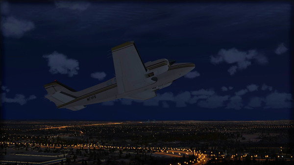 Скриншот из FSX Steam Edition: Night Environment: Connecticut Add-On