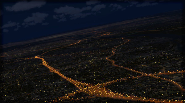 Скриншот из FSX Steam Edition: Night Environment: Connecticut Add-On