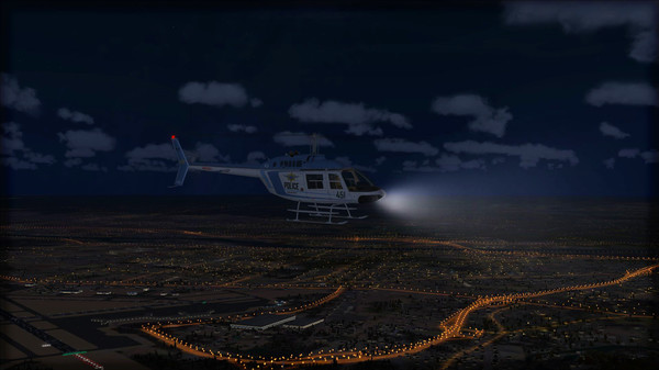 Скриншот из FSX Steam Edition: Night Environment: Connecticut Add-On