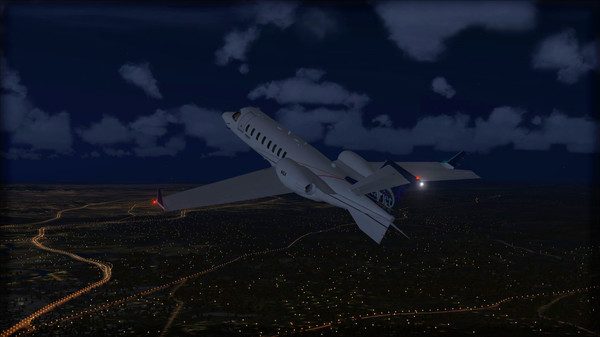 Скриншот из FSX Steam Edition: Night Environment: Connecticut Add-On