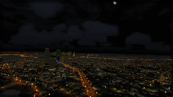 Скриншот из FSX Steam Edition: Night Environment: Massachusetts Add-On