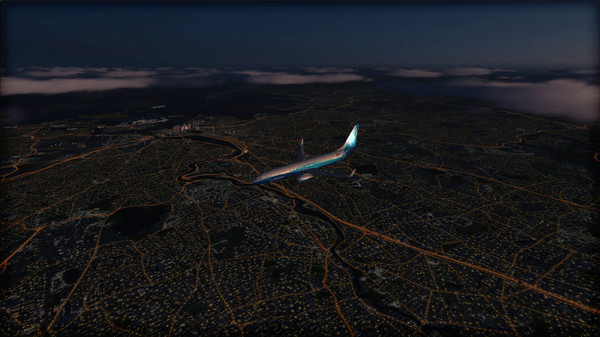 Скриншот из FSX Steam Edition: Night Environment: Massachusetts Add-On