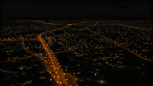 Скриншот из FSX Steam Edition: Night Environment: Pennsylvania Add-On