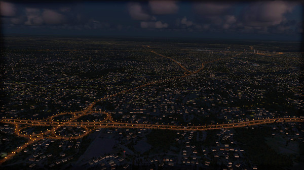 Скриншот из FSX Steam Edition: Night Environment: Rhode Island Add-On