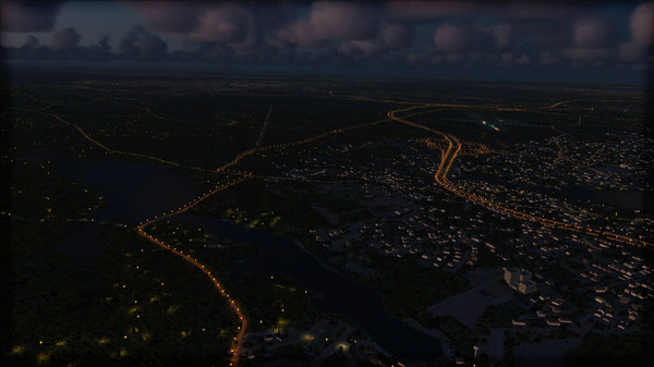 Скриншот из FSX Steam Edition: Night Environment: Rhode Island Add-On