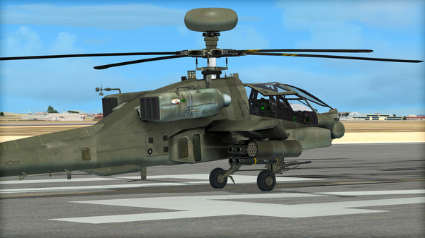 Скриншот из FSX Steam Edition: AH-64D Apache Longbow Add-On